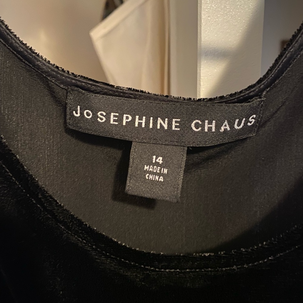 Josephine Chaus velvet sleeveless